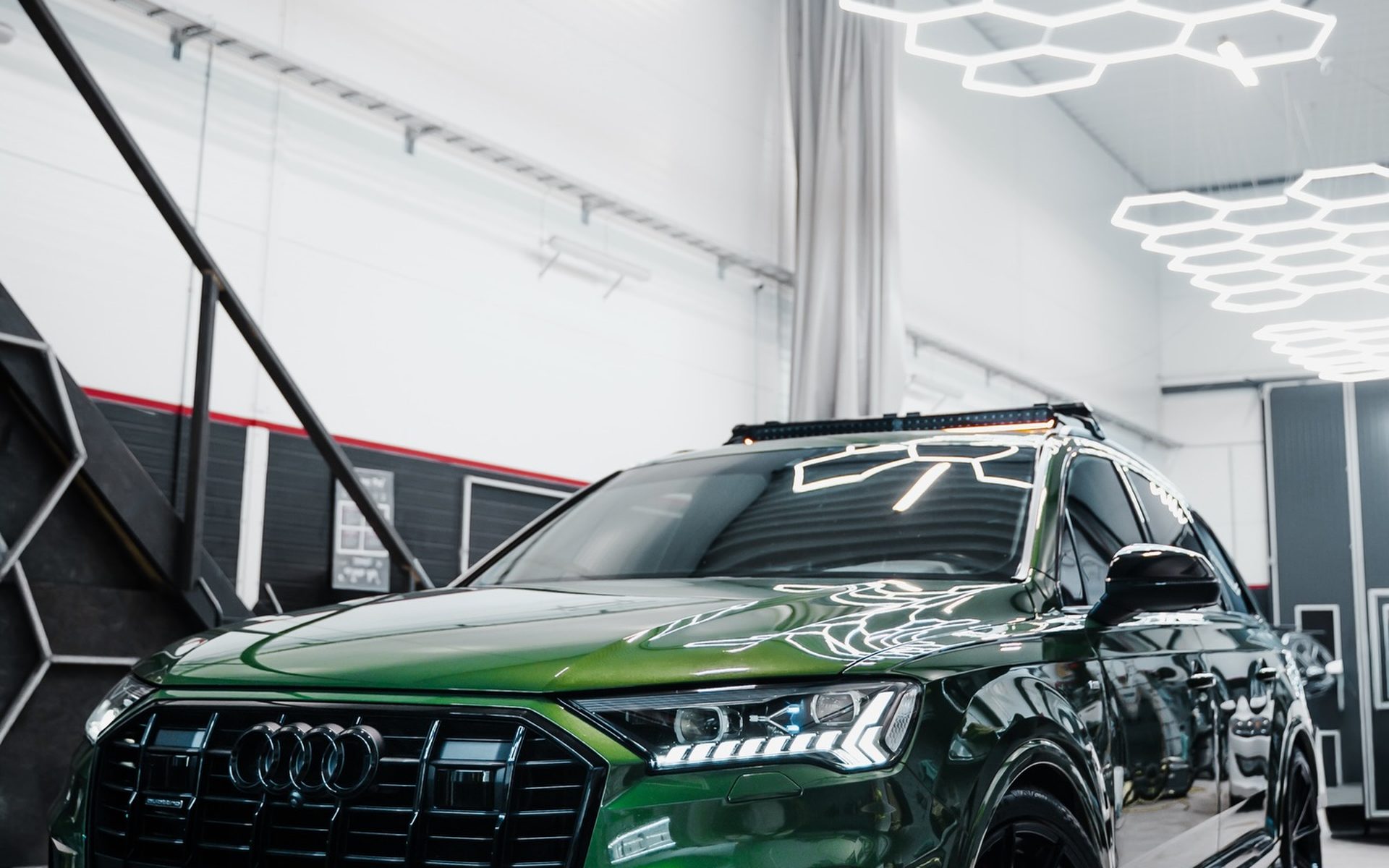 Audi med Ceramic Pro i vår hall i Östersund