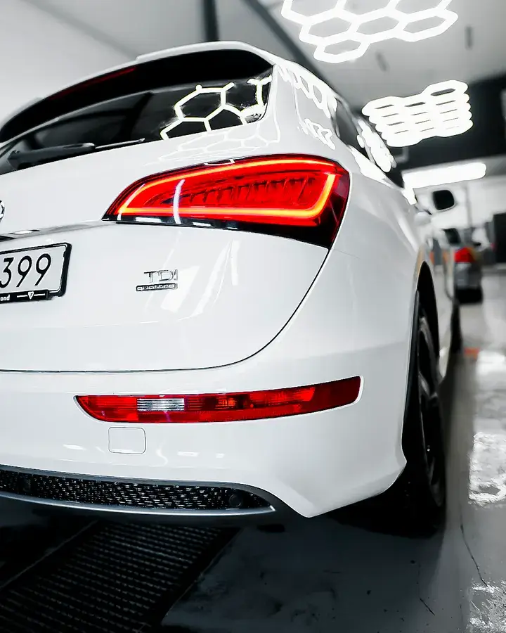 Ren Audi Q5 efter, hos Rekondcenter Jämtland